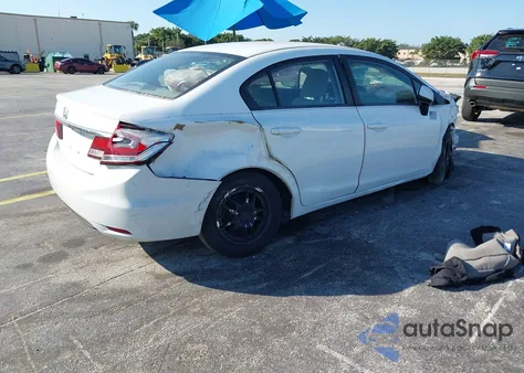 2013 Honda Civic Lx z USA, uszkodzony, nr VIN 19XFB2F58DE003003